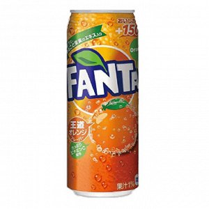Напиток Fanta апельсин 500мл ж/б Япония