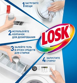 Losk Гель для стирки Лоск Горное озеро 1,3 л (20 стирок)