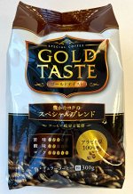 Кофе молотый MitsuMotoCoffee &quot;Gold Taste&quot;  Спешиал (Коричневая) 300г, м/