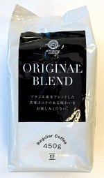 Кофе зерновой MitsuMotoCoffee  &quot;Original Blend&quot; оригинальный вкус, 450г, м/у,