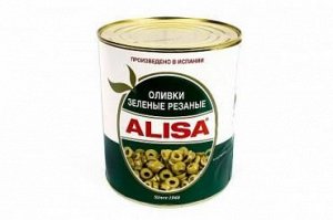 Оливки Alisa резаные 3 кг ж/б