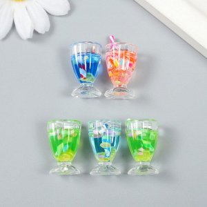 Декор для творчества "Фруктовый микс в стакане"