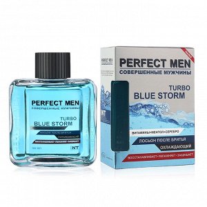 Лосьон после бритья Perfect Men Turbo Blue Storm охлаждающий, 100мл