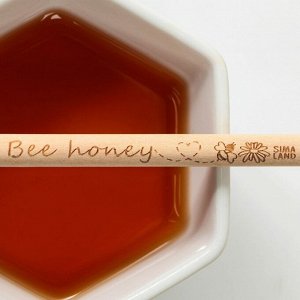Ложка для меда Bee honey, 15 см