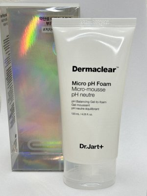 DR.JART++ Dr.Jart +Dermaclear Micro pH Foam Гель-пенка для умывания и глубокого очищения pH 120 мл