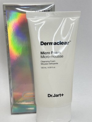 DR. JART+Dermaclear Micro Foam Mousse Мягкая гиппоаллергенная пенка для умывания 120 мл