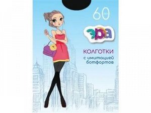 Колготки детские имитация ботфорт ЭРА 60Den