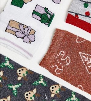 Рождественский подарочный набор носков Pieces