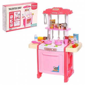 Кухня детская игровая "Маленький поварёнок", Детская кухня с аксессуарами, Игровой набор повара