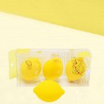 Набор спонжей для макияжа Qianlili Makeup Sponge Super Spft &quot;Лимон&quot; / 3 шт.