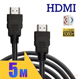 Кабель c HDMI на HDMI 5M