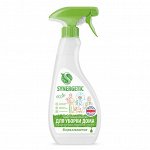 Чистящее средство для уборки дома SYNERGETIC универсальное, гипоаллергенное, 0,5л (спрей)