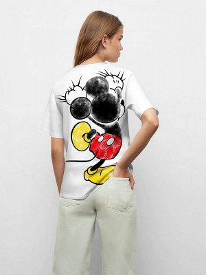 VisAVis Стильная футболка из хлопка с ярким тематическим принтом