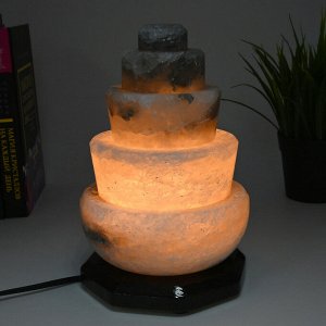 Солевая лампа "Прометей" 140*140*200мм 3-4кг, свечение белое