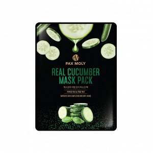 Тканевая маска для лица Pax Moly Real Cucumber