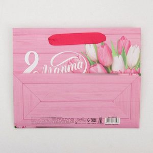 Пакет ламинированный горизонтальный «Женский день», MS 23 ? 18 ? 10 см