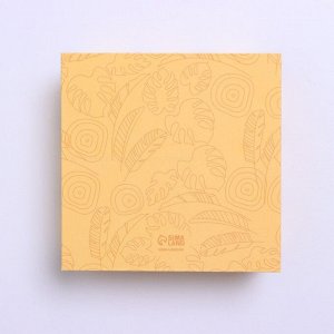 Коробка для кондитерских изделий с PVC крышкой «Time to enjoy», 10,5 x 10,5 x 3 см