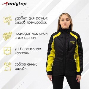 Куртка утеплённая ONLYTOP, black/yellow.