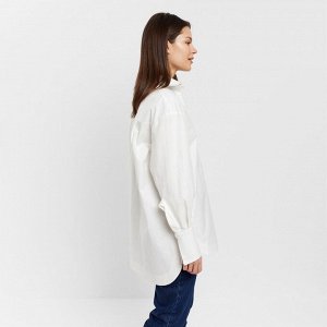 Рубашка женская MINAKU: Casual Collection цвет белый