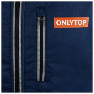 Куртка утеплённая ONLYTOP, navy.