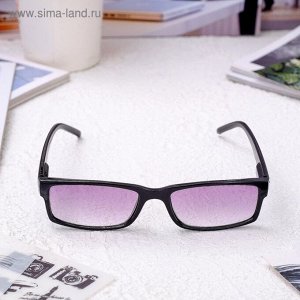 СИМА-ЛЕНД Готовые очки Восток 6617 тонированные, цвет чёрный, отгибающаяся дужка, -1,5