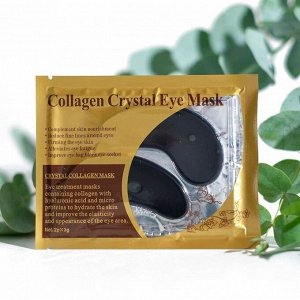 Гидрогелевые патчи для глаз Collagen Crystal EYE MASK / 1 пара, 3 гр