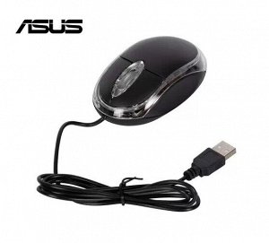 Проводная мышка ASUS черная для ПК, Ноутбука