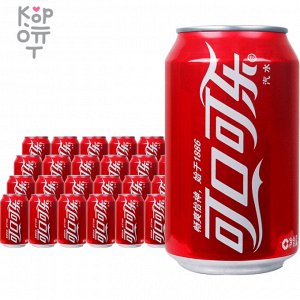 Напиток безалкогольный газированный COFCO Coca-Cola, Кока Кола, 330мл жб