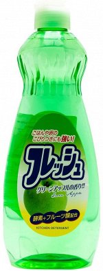 JP/ Rocket Green Apple Жидкость для мытья посуды Зелёное яблоко, 600мл
