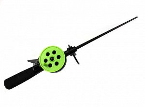 Удочка зимняя JpFishing Ice Rod IP-2 (33см, катушка 5,5см, 2-частная с подставкой)