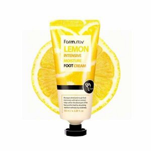 FarmStay Lemon Intensive Moisture Foot Cream Смягчающий крем для ног с лимоном