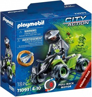 Playmobil. Конструктор арт.71093 "Racing Quad" (Гоночный квадроцикл)