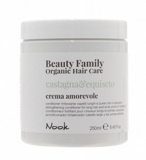Нук Крем-кондиционер для ломких и секущихся волос Crema Amorevole Castagna&Equiseto, 250 мл (Nook, Beauty Family)