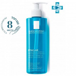 Ля Рош Позе Эфаклар очищающий гель 400 мл (La Roche-Posay, Effaclar)