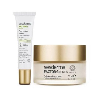 Сесдерма Антивозрастной набор: крем для лица 50 мл + крем для век 15 мл (Sesderma, Factor G)