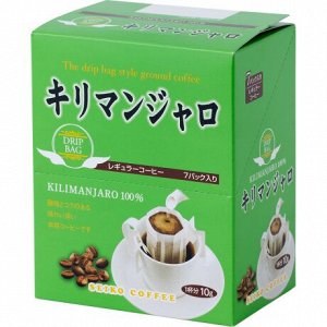 Кофе молотый Seiko Coffee Дрип-бэг Kilimanjaro (7 шт/уп), к/к 70г