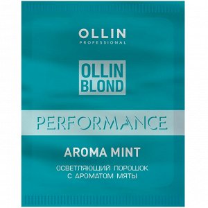 Оллин Професионал Осветляющий порошок с ароматом мяты, 30 г (Ollin Professional, Ollin Blond)
