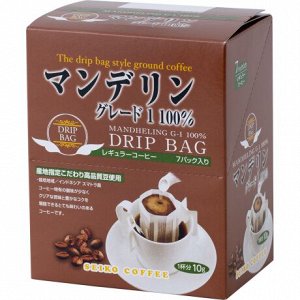 Кофе молотый Seiko Coffee Дрип-бэг Mandheling (7 шт/уп), к/к 70г