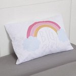 Покрывало детское и наволочка Этель 1,5 сп &quot;Pink unicorn&quot;, 145х210 см, 40х60 см, микрофибра