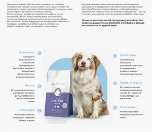 DELICADO®️DOG PUPPY Корм для щенков с индейкой, 1,5кг