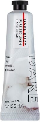 Missha Крем для рук &quot;Чистое постельное белье&quot; Dare Body Hand Cream Pure Bed Linen 30 мл