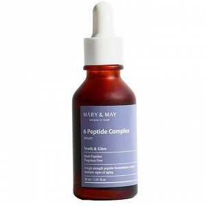 Mary&May Омолаживающая ампула с пептидным комплексом 6 Peptide Complex Serum