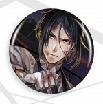 Значок металлический-&quot;Black Butler/Темный дворецкий&quot;