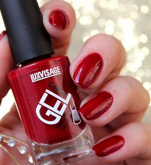 Лак для ногтей GEL finish тон 8 (бордовый) 9г/6