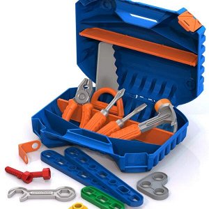 Нордпласт Набор инструментов с конструктором (47 элементов в чемодане)