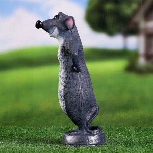 Садовая фигура "Крысёнок" 12х23х10см