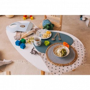 Набор детской посуды Доляна «Жирафик», 3 предмета: кружка 230 мл, миска 400 мл, тарелка d=18 см