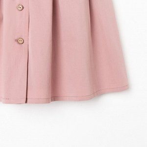 Платье детское на пуговицах KAFTAN, розовый