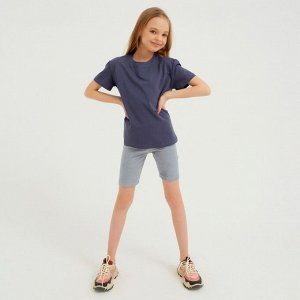 Велосипедки детские MINAKU: Casual Collection KIDS, цвет серый, рост