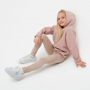 Леггинсы для девочки MINAKU: Casual Collection KIDS, цвет розовый, рост